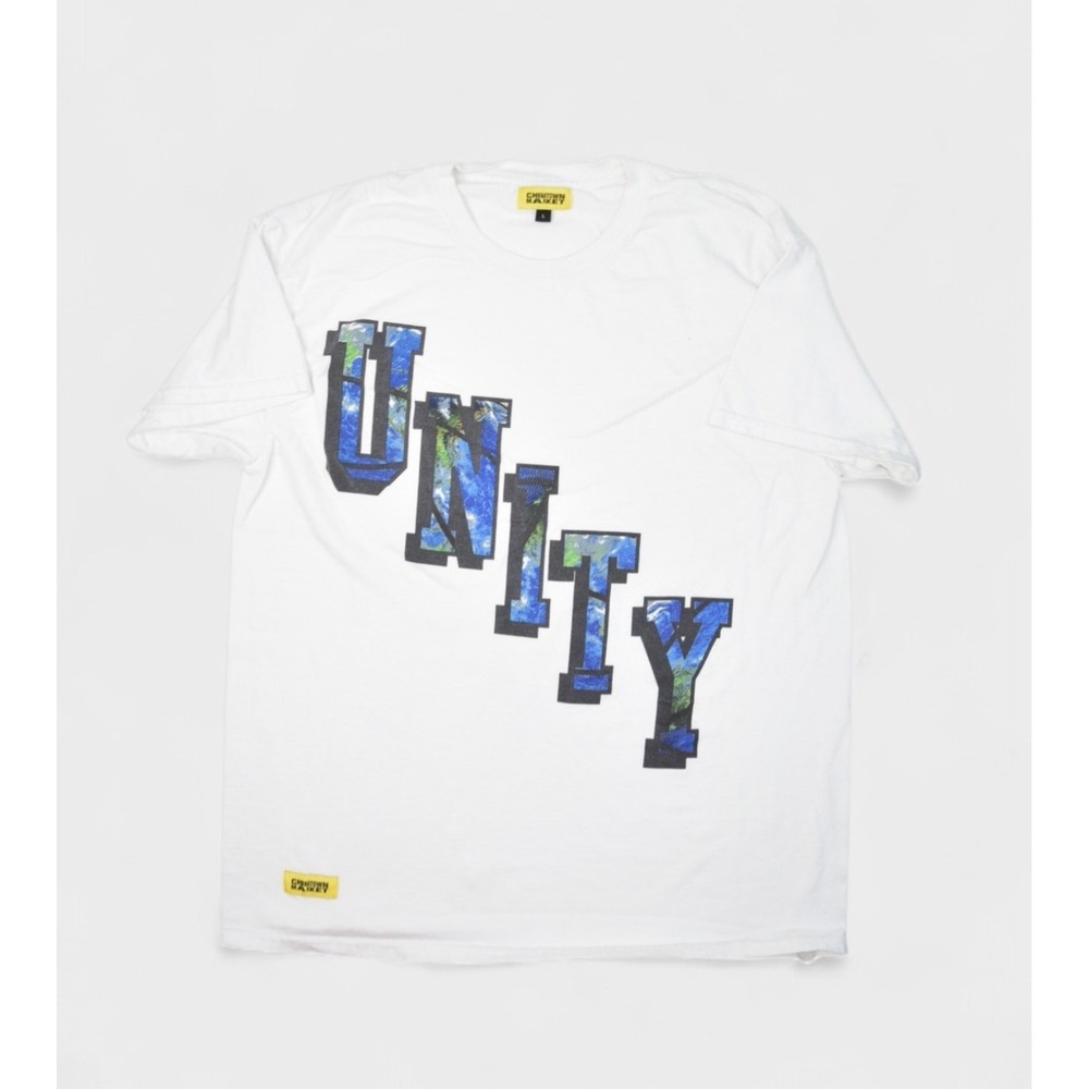 Chinatown Market T Shirt Mens Large Unity Graphic White Streetwear Short Sleeve